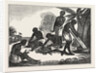 Natives of Madagascar Preparing Bread from the Manioc Root by Anonymous
