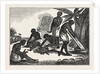 Natives of Madagascar Preparing Bread from the Manioc Root by Anonymous