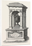 Monument to the Memory of Sir Hans Sloane in Chelsea Church Yard, London by Anonymous