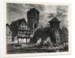 Nuremberg: Old Prison on the Pegnitz, Germany by Anonymous