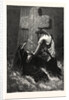The Helping Hand. Religious Print. by Anonymous