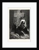 The Helping Hand. Religious Print. by Anonymous