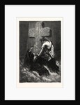 The Helping Hand. Religious Print. by Anonymous