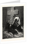 The Helping Hand. Religious Print. by Anonymous