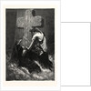 The Helping Hand. Religious Print. by Anonymous
