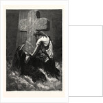 The Helping Hand. Religious Print. by Anonymous