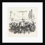 Cheering the Speech. 19th Century by Anonymous