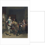 The Rejected Proposal. Wine Glass by Anonymous