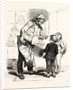 French Cook Talking with Two Children by Anonymous