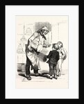 French Cook Talking with Two Children by Anonymous