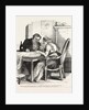 French Man and Woman Playing Cards by Anonymous