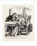 French Man and Woman Playing Cards by Anonymous