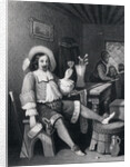 Man Drinking Wine by Anonymous
