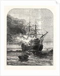 Destruction of the Goliath Training Ship, Off Grays, Essex, by Fire, 1876 by Anonymous