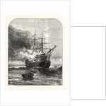 Destruction of the Goliath Training Ship, Off Grays, Essex, by Fire, 1876 by Anonymous