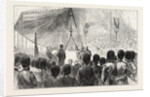 H.R.H. The Duke of Edinburgh Laying the Foundation Stone of the New National Opera House, Victoria Embankment. London by Anonymous