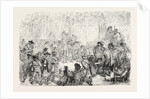 The Tribunal of the Waters, Valencia, 1876, Spain by Anonymous