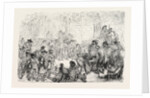 The Tribunal of the Waters, Valencia, 1876, Spain by Anonymous