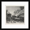 Burning of the Marine Society's Training-Ship the Warspite, Off Charlton by Anonymous