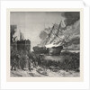 Burning of the Marine Society's Training-Ship the Warspite, Off Charlton by Anonymous