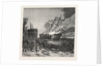 Burning of the Marine Society's Training-Ship the Warspite, Off Charlton by Anonymous