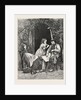 The Plague of the Village, Man, Woman, Child, Outdoors by Anonymous