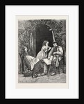 The Plague of the Village, Man, Woman, Child, Outdoors by Anonymous