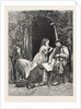 The Plague of the Village, Man, Woman, Child, Outdoors by Anonymous
