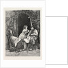 The Plague of the Village, Man, Woman, Child, Outdoors by Anonymous