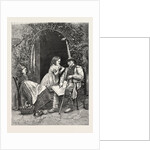 The Plague of the Village, Man, Woman, Child, Outdoors by Anonymous