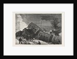 The Double Collision on the Great Northern Railway, Near Huntingdon: Scene after the Final Catastrophe by Anonymous