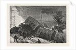 The Double Collision on the Great Northern Railway, Near Huntingdon: Scene after the Final Catastrophe by Anonymous