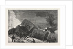 The Double Collision on the Great Northern Railway, Near Huntingdon: Scene after the Final Catastrophe by Anonymous