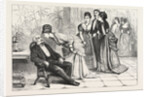 Winning the Gloves, Man, Ladies, Interior, Sleeping, Gathering by Anonymous