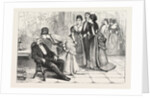 Winning the Gloves, Man, Ladies, Interior, Sleeping, Gathering by Anonymous