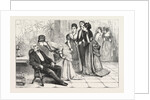 Winning the Gloves, Man, Ladies, Interior, Sleeping, Gathering by Anonymous
