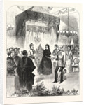 The Queen's Visit to the London Hospital; Presenting the Address in the Pavilion by Anonymous