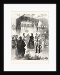 The Queen's Visit to the London Hospital; Presenting the Address in the Pavilion by Anonymous