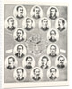 The Oxford and Cambridge Boat Race, 1876.: Portraits of the Crews by Anonymous