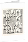 The Oxford and Cambridge Boat Race, 1876.: Portraits of the Crews by Anonymous