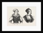 Jane Grey and Anne Boleyn, Prisoners in the Tower, London by Anonymous