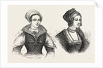 Jane Grey and Anne Boleyn, Prisoners in the Tower, London by Anonymous