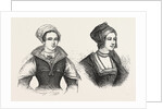 Jane Grey and Anne Boleyn, Prisoners in the Tower, London by Anonymous