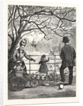 The Easter Holidays: Feeding the Water-Fowl in Victoria Park, London by Anonymous