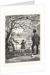 The Easter Holidays: Feeding the Water-Fowl in Victoria Park, London by Anonymous