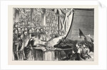 The Princess Louise at Portsmouth, Christening of the Inflexible by Anonymous