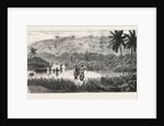 Lieutenant Cameron in Central Africa, Crossing the Lukoji by Anonymous