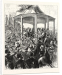 The Reception at the Pavilion, Portsmouth Dockyard, a Floral Display by Anonymous