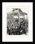 The Reception at the Pavilion, Portsmouth Dockyard, a Floral Display by Anonymous