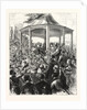The Reception at the Pavilion, Portsmouth Dockyard, a Floral Display by Anonymous